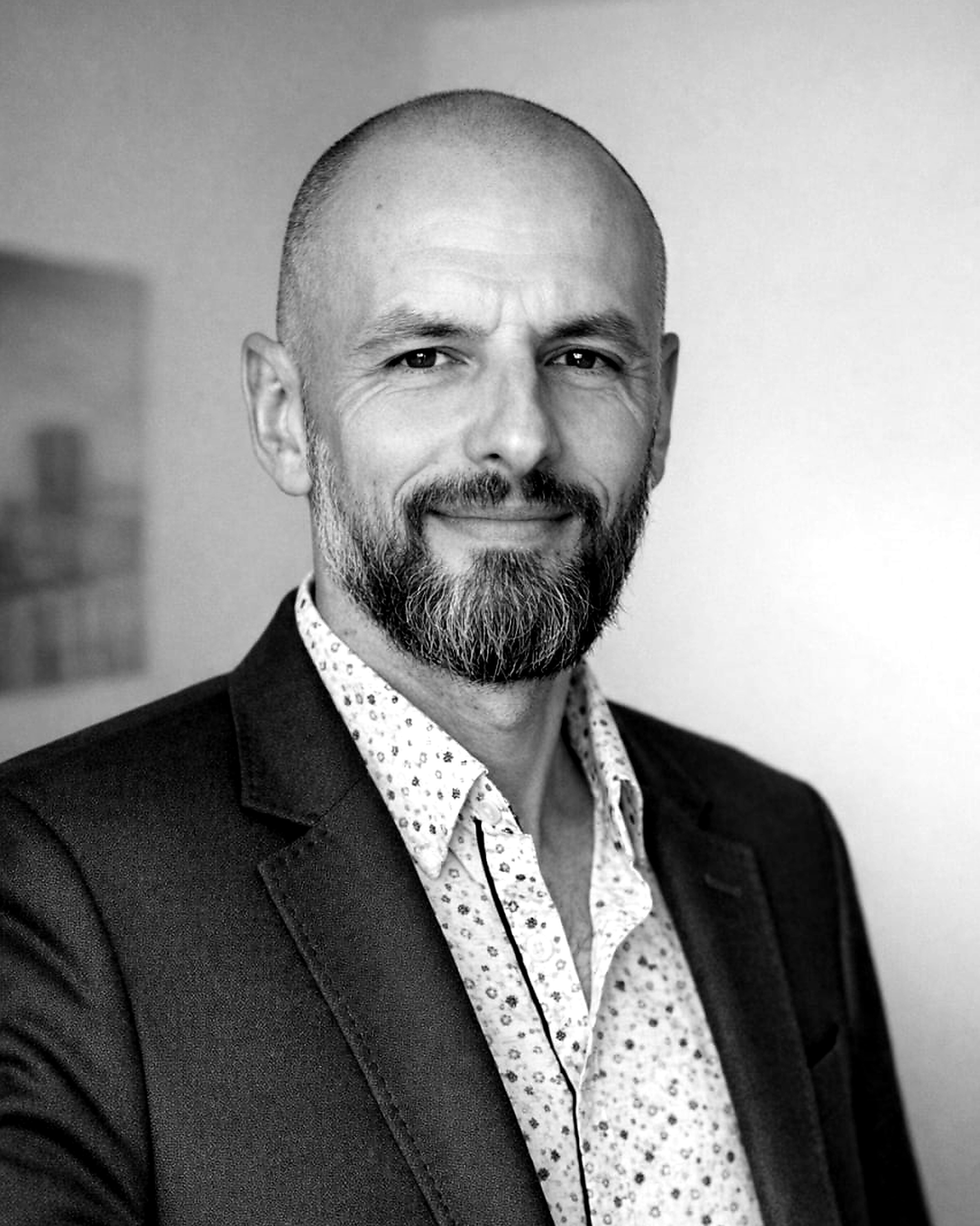 Founder portrait / silhouette / architectural mood image